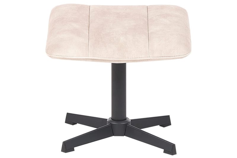 Kääntyvä nojatuoli Lia - Beige, musta - Huonekalut - Tuoli & nojatuoli - Nojatuoli & lepotuoli