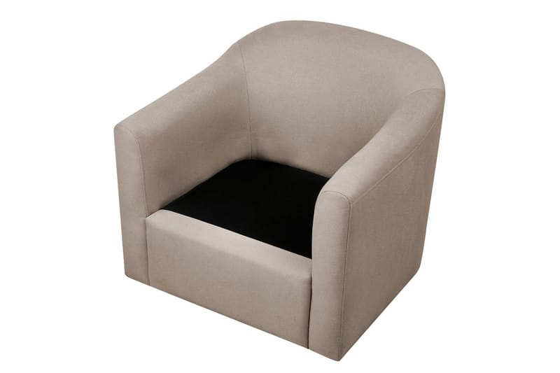 Kääntyvä nojatuoli Magnor - Beige, musta - Huonekalut - Tuoli & nojatuoli - Nojatuoli & lepotuoli