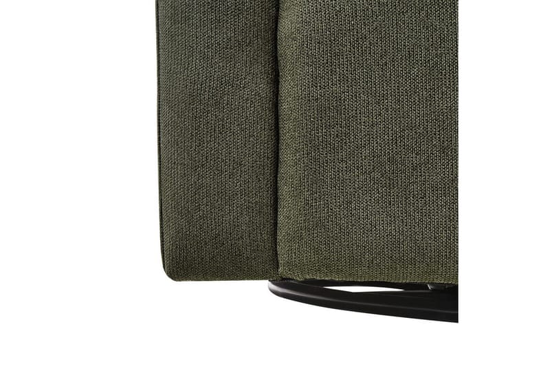 Kääntyvä nojatuoli Magnor - Vihreä, musta - Huonekalut - Tuoli & nojatuoli - Nojatuoli & lepotuoli