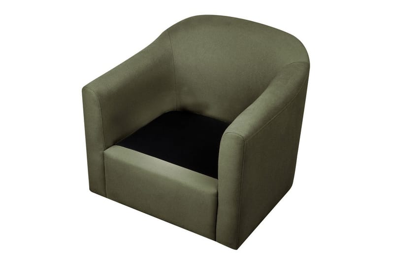 Kääntyvä nojatuoli Magnor - Vihreä, musta - Huonekalut - Tuoli & nojatuoli - Nojatuoli & lepotuoli