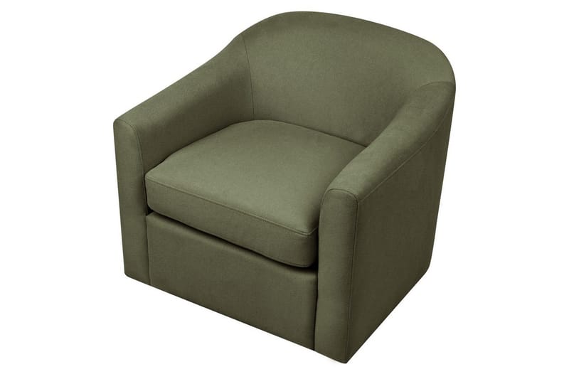 Kääntyvä nojatuoli Magnor - Vihreä, musta - Huonekalut - Tuoli & nojatuoli - Nojatuoli & lepotuoli