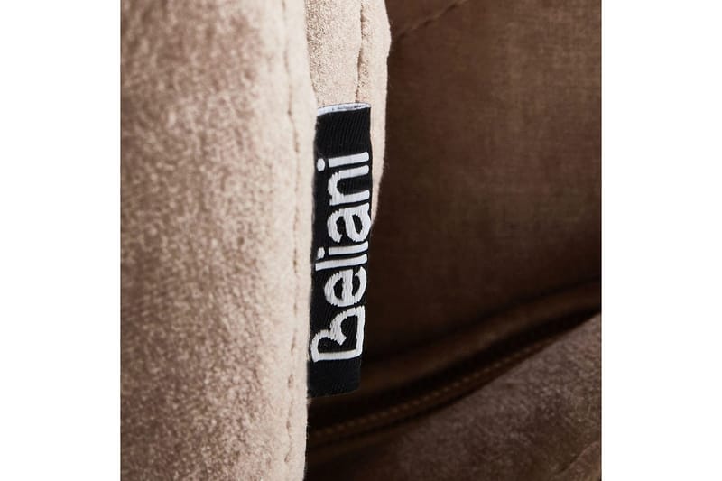 Kääntyvä nojatuoli Nolvik - Hiekanbeige, musta, Hiekkabeige, musta - Huonekalut - Tuoli & nojatuoli - Nojatuoli & lepotuoli