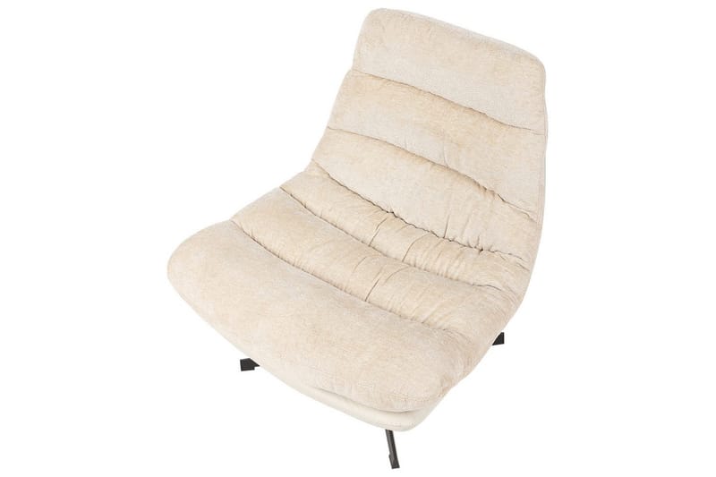Kääntyvä nojatuoli Tovik - Beige, musta - Huonekalut - Tuoli & nojatuoli - Nojatuoli & lepotuoli