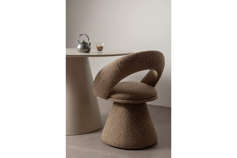 Kääntyvä ruokapöydän tuoli Winter - Hiekkamelange - Huonekalut - Tuoli & nojatuoli - Työtuolit