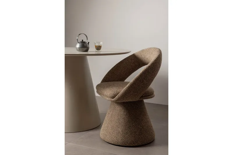 Kääntyvä ruokapöydän tuoli Winter - Hiekkamelange - Huonekalut - Tuoli & nojatuoli - Työtuolit