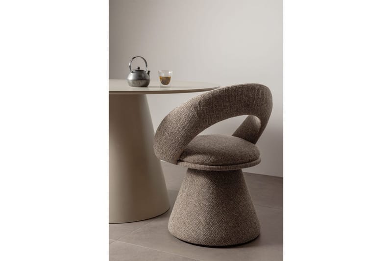 Kääntyvä ruokapöydän tuoli Winter - Luonnollinen melange - Huonekalut - Tuoli & nojatuoli - Työtuolit