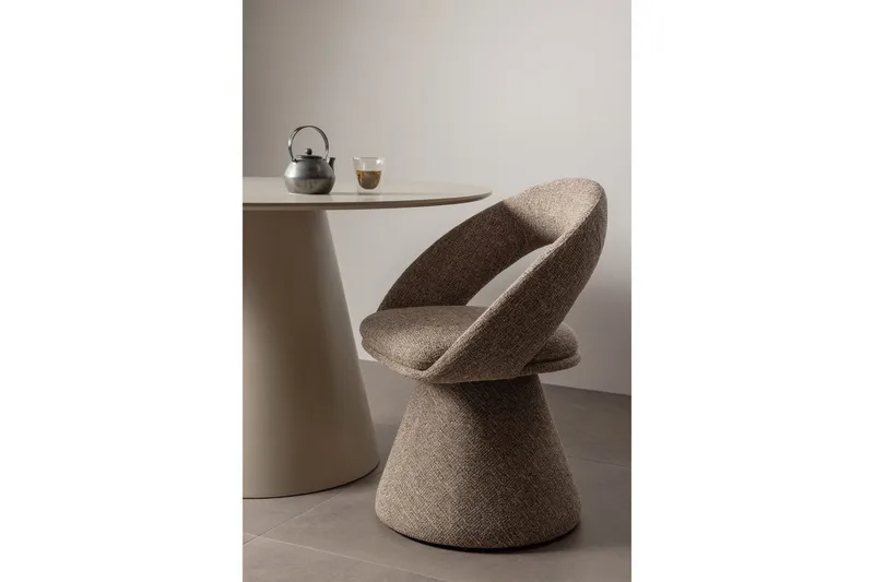 Kääntyvä ruokapöydän tuoli Winter - Luonnollinen melange - Huonekalut - Tuoli & nojatuoli - Työtuolit