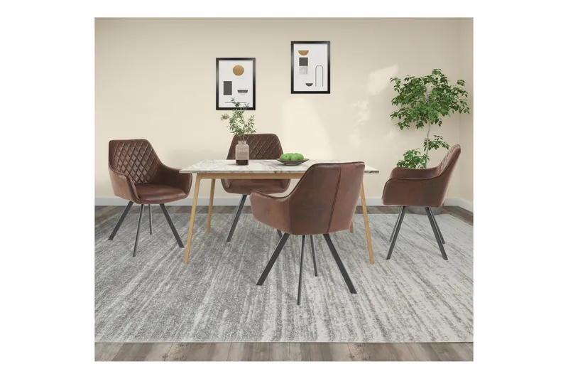 Käsinojallinen ruokatuoli Olga - Huonekalut - Tuoli & nojatuoli - Ruokapöydän tuolit