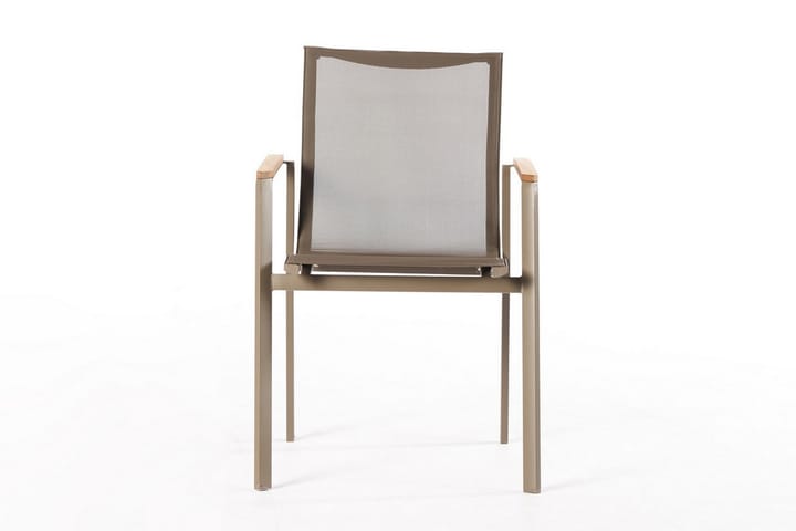 Käsinojallinen tuoli Soteapan - Cappuccino - Ruokapöydän tuolit - Meikkituoli - Käsinojallinen tuoli