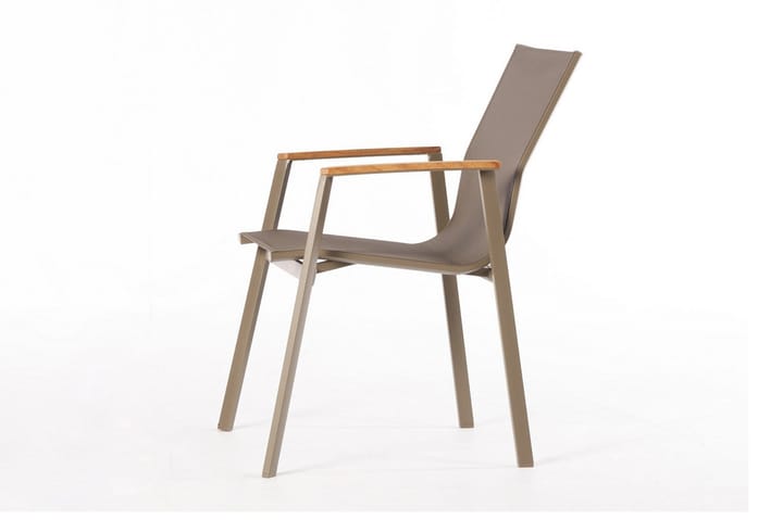 Käsinojallinen tuoli Soteapan - Cappuccino - Ruokapöydän tuolit - Meikkituoli - Käsinojallinen tuoli