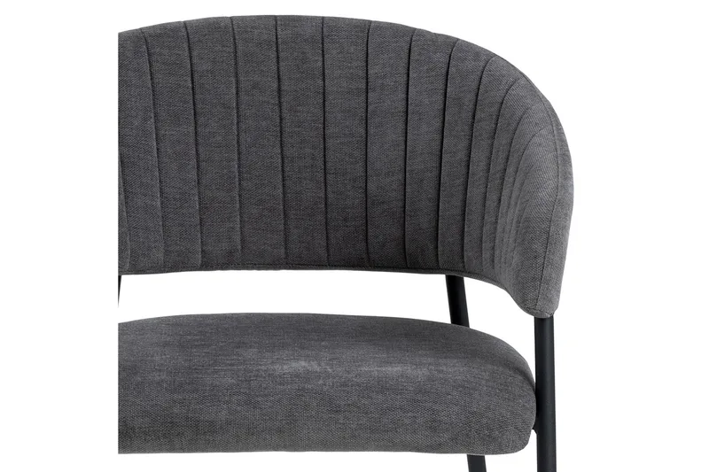 Käsinojatuoli Sanno - Harmaa - Huonekalut - Tuoli & nojatuoli - Ruokapöydän tuolit