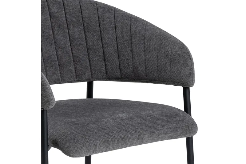 Käsinojatuoli Sanno - Harmaa - Huonekalut - Tuoli & nojatuoli - Ruokapöydän tuolit