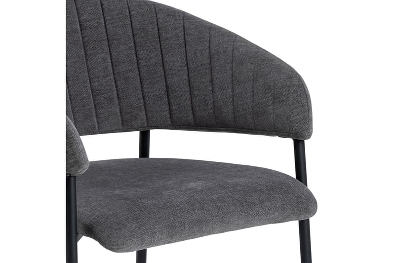 Käsinojatuoli Sanno - Harmaa - Huonekalut - Tuoli & nojatuoli - Ruokapöydän tuolit