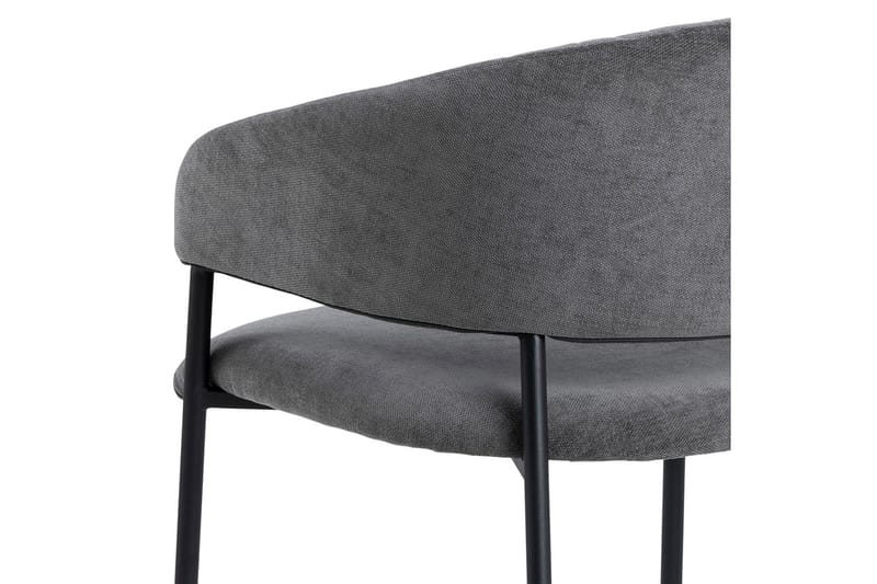 Käsinojatuoli Sanno - Harmaa - Huonekalut - Tuoli & nojatuoli - Ruokapöydän tuolit