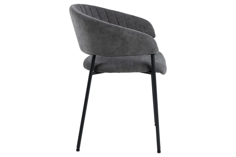 Käsinojatuoli Sanno - Harmaa - Huonekalut - Tuoli & nojatuoli - Ruokapöydän tuolit