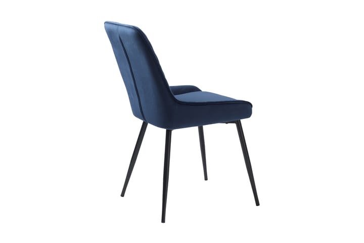 Karmituoli Iniesta - Sininen - Ruokapöydän tuolit - Meikkituoli - Käsinojallinen tuoli