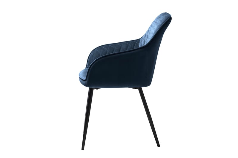 Karmituoli Iniesta - Sininen - Huonekalut - Tuoli & nojatuoli - Käsinojallinen tuoli