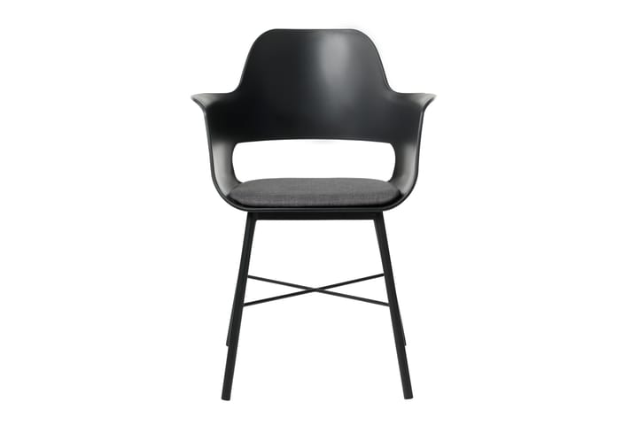 Karmituoli Janji - Musta - Ruokapöydän tuolit - Meikkituoli - Käsinojallinen tuoli
