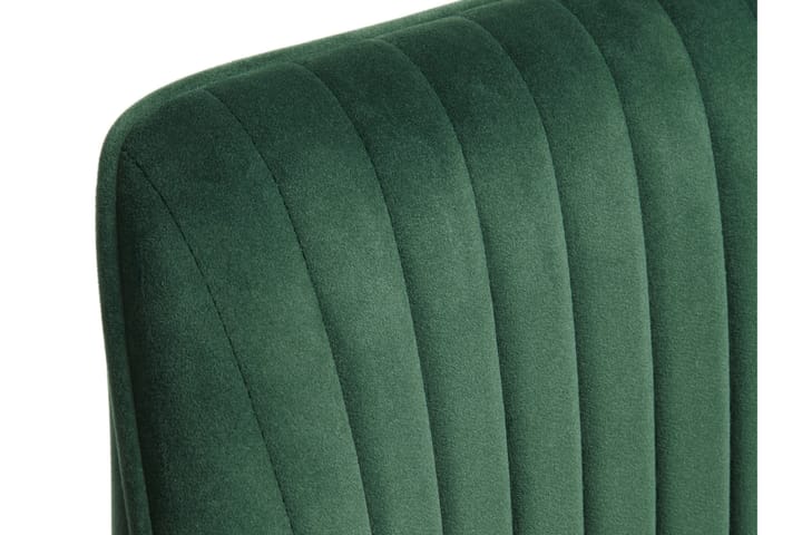 Karmituoli Saladdin - Vihreä - Ruokapöydän tuolit - Meikkituoli - Käsinojallinen tuoli