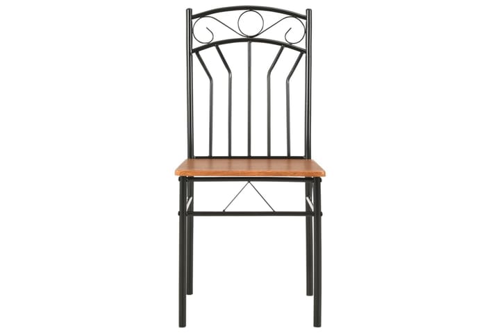 Ruokapöydän tuolit 6 kpl ruskea MDF - Ruskea - Ruokapöydän tuolit - Käsinojallinen tuoli - Meikkituoli