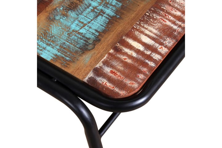 Ruokapöydän tuolit 6 kpl täysi uusiokäytetty puu - Ruskea - Ruokapöydän tuolit - Käsinojallinen tuoli - Meikkituoli