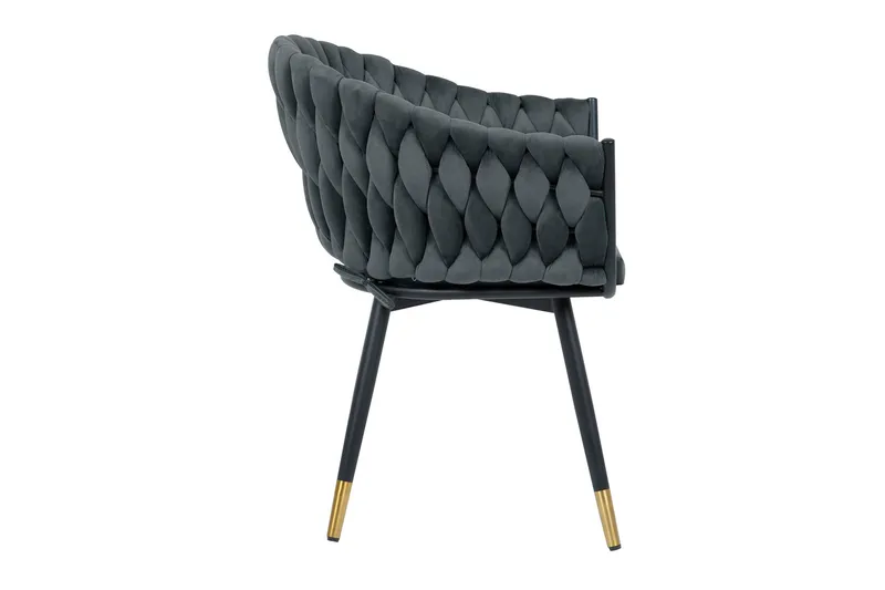 Tuoli Flora Harmaa - Huonekalut - Tuoli & nojatuoli - Käsinojallinen tuoli