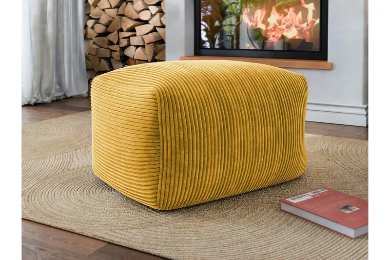 Katheryn Beanbag 60 cm, Beige/Ruskea