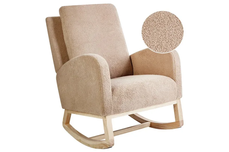 Keinutuoli Alsta, Beige, ruskea