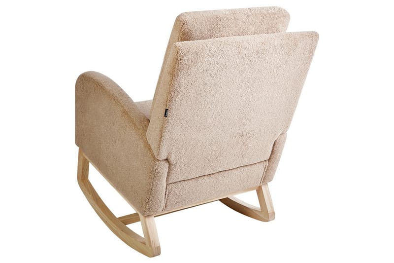 Keinutuoli Alsta - Beige, ruskea - Huonekalut - Tuoli & nojatuoli - Nojatuoli & lepotuoli
