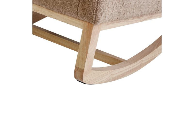 Keinutuoli Alsta - Beige, ruskea - Huonekalut - Tuoli & nojatuoli - Nojatuoli & lepotuoli