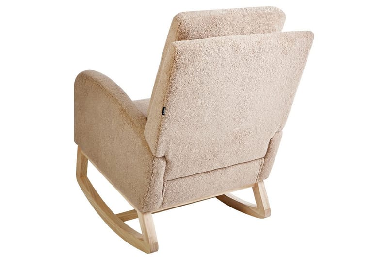 Keinutuoli Alsta - Beige, ruskea - Huonekalut - Tuoli & nojatuoli - Nojatuoli & lepotuoli