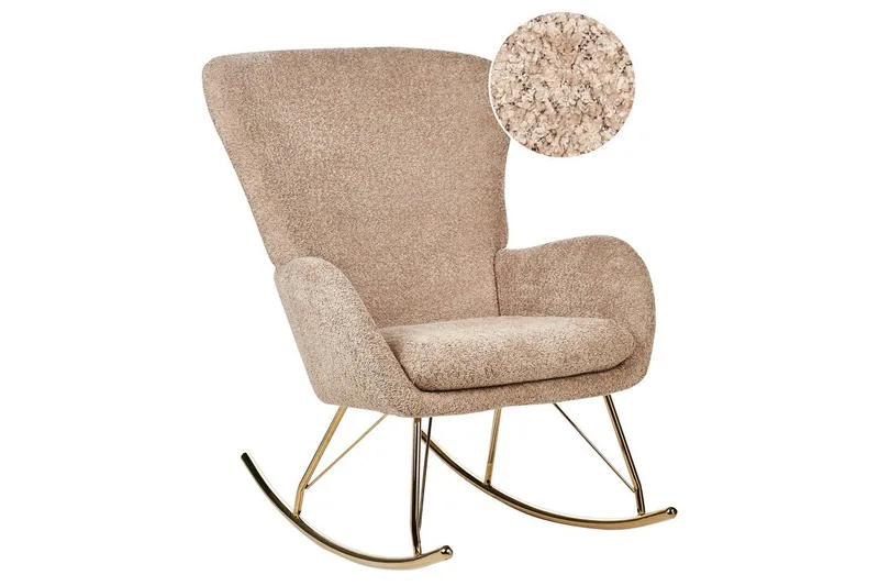 Keinutuoli Anaset, Beige/kulta