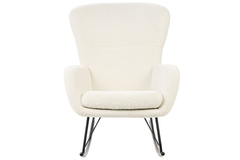 Keinutuoli Anaset - Kermanvärinen, Musta - Huonekalut - Tuoli & nojatuoli - Nojatuoli & lepotuoli