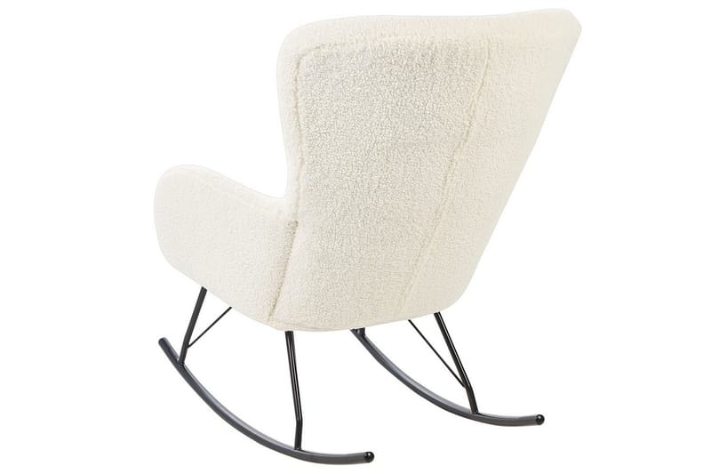 Keinutuoli Anaset - Kermanvärinen, Musta - Huonekalut - Tuoli & nojatuoli - Nojatuoli & lepotuoli