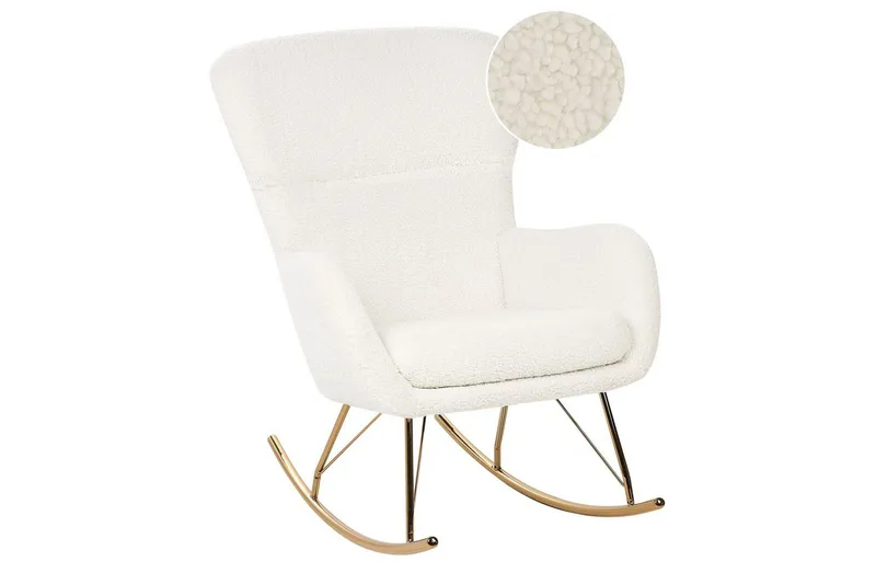 Keinutuoli Anaset, Valkoinen, kulta