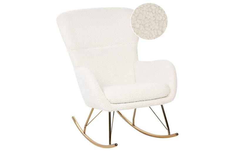 Keinutuoli Anaset, Valkoinen, kulta