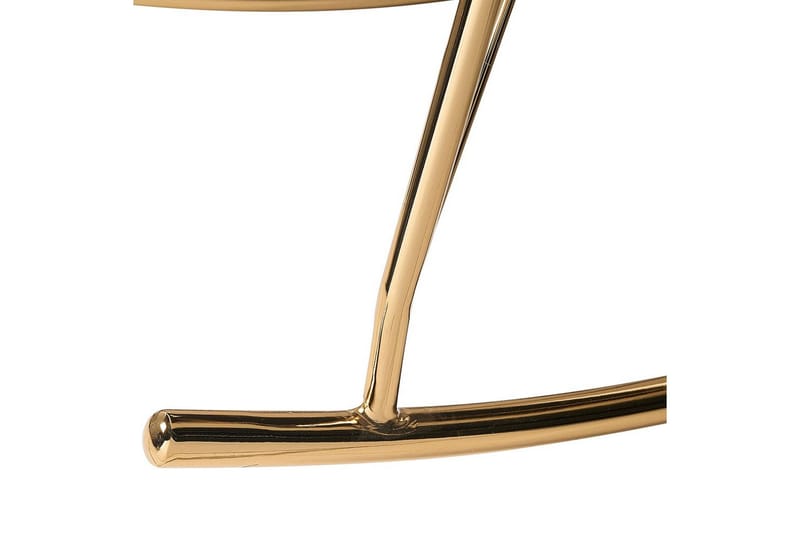 Keinutuoli Anaset - Valkoinen, kulta - Huonekalut - Tuoli & nojatuoli - Nojatuoli & lepotuoli