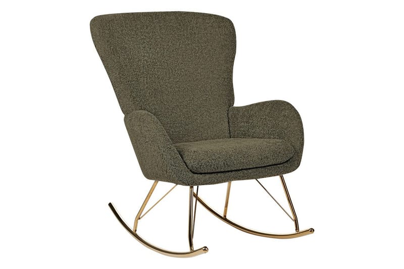 Keinutuoli Anaset - Vihreä, kulta - Huonekalut - Tuoli & nojatuoli - Nojatuoli & lepotuoli