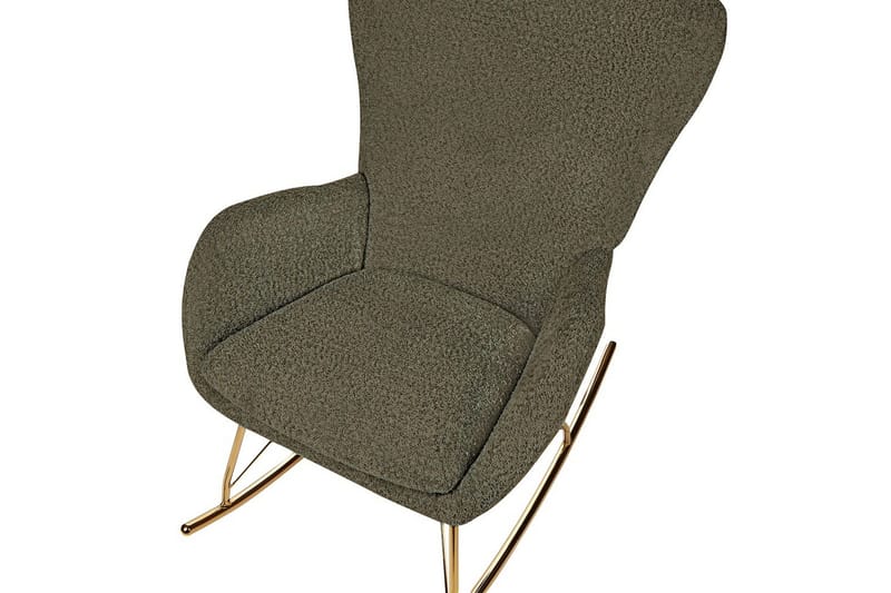 Keinutuoli Anaset - Vihreä, kulta - Huonekalut - Tuoli & nojatuoli - Nojatuoli & lepotuoli
