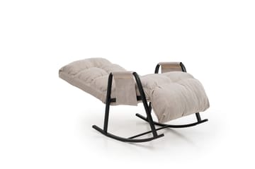 Keinutuoli Atelier Del Sofa Lena Single (60 x 60 x 70 cm) Kermanvärinen - Huonekalut - Tuoli & nojatuoli - Pyörivät tuolit & keinutuoli