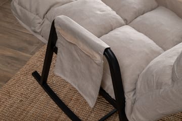 Keinutuoli Atelier Del Sofa Lena Single (60 x 60 x 70 cm) Kermanvärinen - Huonekalut - Tuoli & nojatuoli - Pyörivät tuolit & keinutuoli