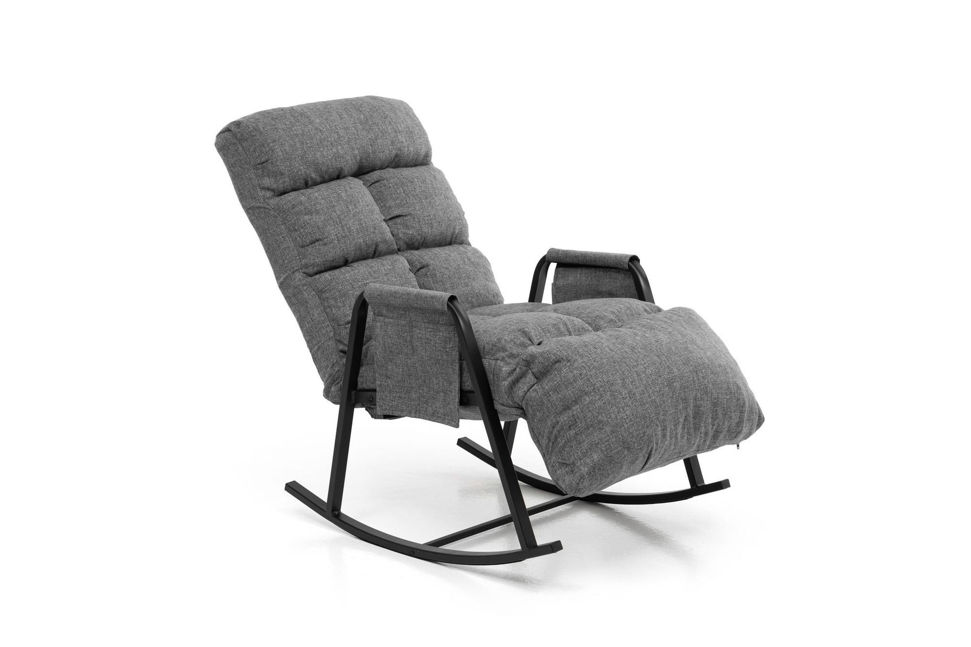 Keinutuoli Atelier Del Sofa Lena Single (60 x 60 x 70 cm) Vaaleanharmaa - Vaaleanharmaa