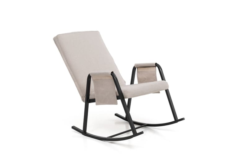 Keinutuoli Atelier Del Sofa Oden Single (60 x 50 x 65 cm) Kermanvärinen - Huonekalut - Tuoli & nojatuoli - Pyörivät tuolit & keinutuoli