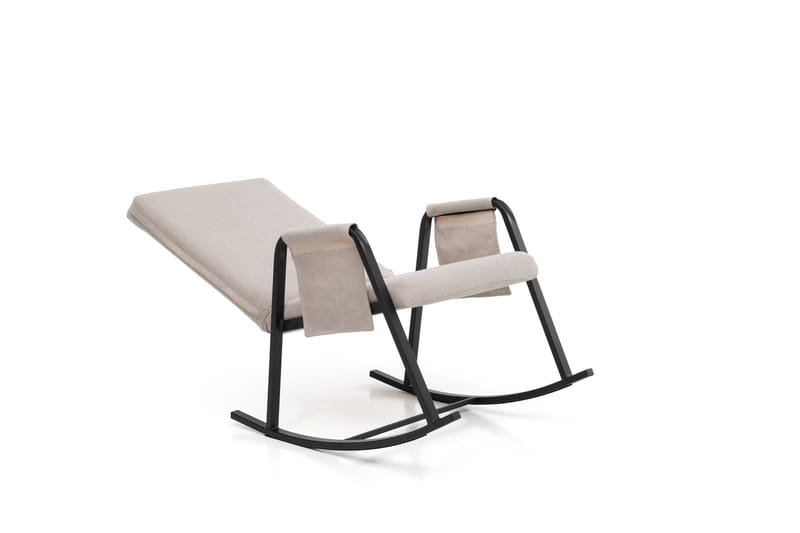 Keinutuoli Atelier Del Sofa Oden Single (60 x 50 x 65 cm) Kermanvärinen - Huonekalut - Tuoli & nojatuoli - Pyörivät tuolit & keinutuoli