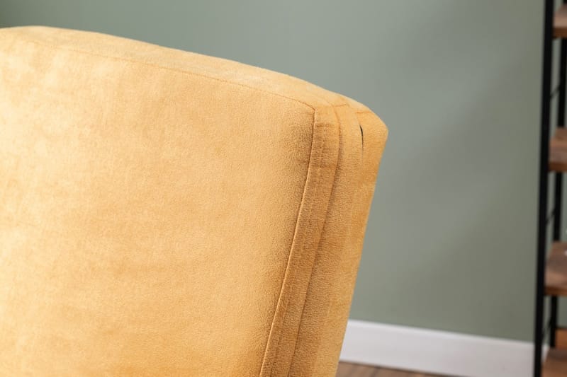 Keinutuoli Atelier Del Sofa Oden Single (60 x 50 x 65 cm) Mustard - Huonekalut - Tuoli & nojatuoli - Pyörivät tuolit & keinutuoli