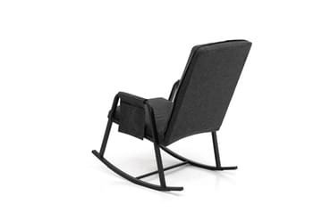 Keinutuoli Atelier Del Sofa Oden Single (60 x 50 x 65 cm) Tummanharmaa - Tummanharmaa - Huonekalut - Tuoli & nojatuoli - Pyörivät tuolit & keinutuoli