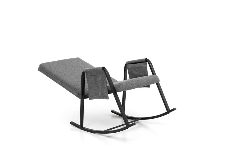 Keinutuoli Atelier Del Sofa Oden Single (60 x 50 x 65 cm) Vaaleanharmaa - Vaaleanharmaa - Huonekalut - Tuoli & nojatuoli - Pyörivät tuolit & keinutuoli