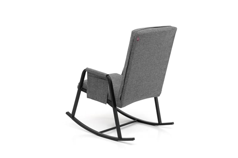 Keinutuoli Atelier Del Sofa Oden Single (60 x 50 x 65 cm) Vaaleanharmaa - Vaaleanharmaa - Huonekalut - Tuoli & nojatuoli - Pyörivät tuolit & keinutuoli