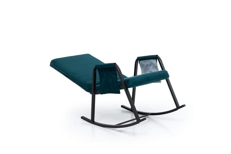 Keinutuoli Atelier Del Sofa Oden Single (60 x 50 x 65 cm) Petrol Green - Huonekalut - Tuoli & nojatuoli - Pyörivät tuolit & keinutuoli