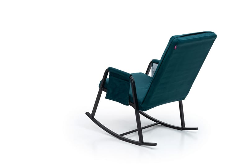 Keinutuoli Atelier Del Sofa Oden Single (60 x 50 x 65 cm) Petrol Green - Huonekalut - Tuoli & nojatuoli - Pyörivät tuolit & keinutuoli